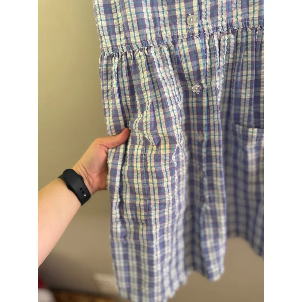 Size‎ 8. Vintage seersucker dress